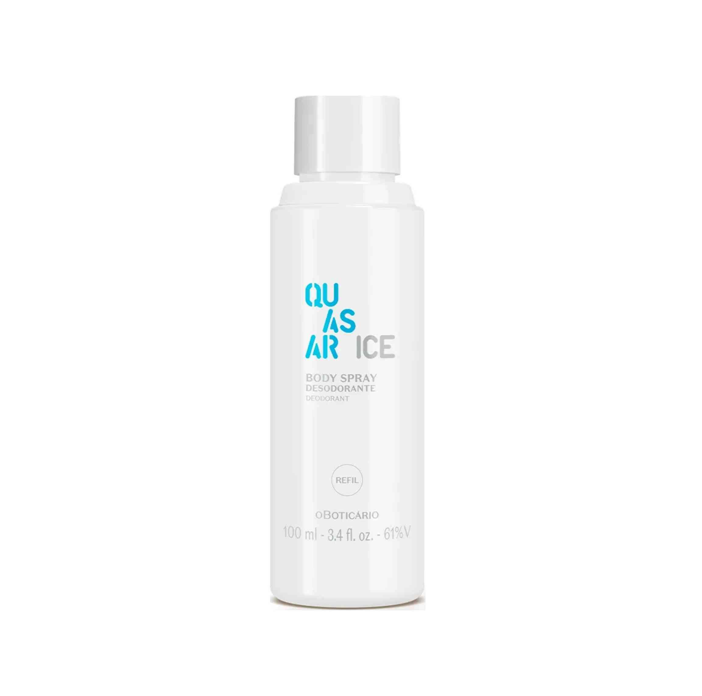 quasar ice refil desodorante